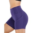 thumbnail image 6 of YouLoveIt Womens High Waisted Yoga Shorts Butt Lift Yoga Shorts Women Leggings Athletic Sport Shorts Tummy Control Running Workout Shorts Womens Summer Shorts, 6 of 6