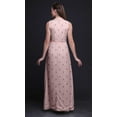 thumbnail image 2 of Bimba Robe Longue Sans Manches pour Femmes à Imprimé Bloc Style Chic Maxi-Robe-Moyen, 2 of 6