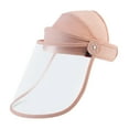 thumbnail image 4 of koolsoo Protection de Visage Multifonctionnelle Pratique Respirante Réutilisable Visière Transparente Femmes Rose, 4 of 9