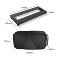 thumbnail image 3 of Small shape Guitar Effect Pedal Board Aluminum Alloy Pedalboard 15×4.9 Inch with Carrying Bag, 3 of 7