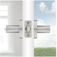thumbnail image 6 of Kwikset 740TPLMDT-26S Tripoli Single Cylinder Keyed Entry Door Lever Set - Chrome, 6 of 7