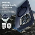 thumbnail image 5 of ESR Shockproof MagSafe Bumper Cell Phone Case with Tempered Glass for Apple iPhone 15 Pro Max, 5 of 7