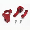 thumbnail image 3 of 1Par Soporte Pinza Montaje En Espejo Manilr de Moto Motocicleta Roja 10 Mm Sunnimix soporte de espejo de motocicleta, 3 of 4