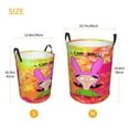thumbnail image 5 of Bob's Burgers Louise (8) Collapsible Laundry Basket Cartoon Laundry Hamper with Handles, Waterproof Organization Basket for Storage Clothes Toys in Bedroom, Bathroom, 5 of 8