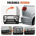 thumbnail image 5 of golytefs Rear Luggage Basket 500 Lbs Cargo Rack Cargo Holder for Suv Pickup Truck Trailer, 5 of 9
