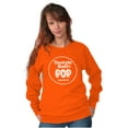 thumbnail image 4 of Tootsie Roll Pop Orange Flavor Sweatshirt for Men or Women Brisco Brands S, 4 of 6