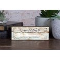 thumbnail image 5 of Retirement Congratulations 8 x 3 Wood Double Sided Table Top Sign Plaque, 5 of 5