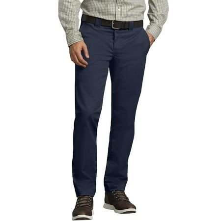 Dickies - Men's Slim Fit Tapered Leg Ring Spun Work Pants - Walmart.com