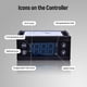 thumbnail image 5 of Kit de Controlador de Temperatura ERC112D, Controlador Electrónico de Refrigeración con Sondas de Sensor Dual, 00C30-123D-03 080G3492, 5 of 5