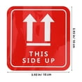 thumbnail image 3 of 16 Pcs This Side Up Stickers Shipping Stickers Warning Stickers Packing Stickers Caution Stickers, 3 of 8