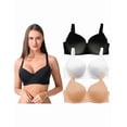 thumbnail image 1 of Pack de 3 Brasier COPA D Con Varilla Tatys Fashion Tatys Fashion 9299, 1 of 5