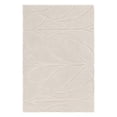 thumbnail image 2 of MeyJey 2'x3' Small Shag Area Rug for Living Room Modern High-Low Cut Machine Washable Rugs for Bedroom Dinning Room Office Decor Non-Slip Soft Carpet, Beige, 2 of 13