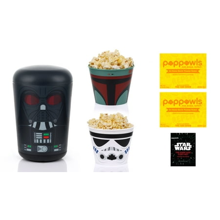 Poppowls: Star Wars - Darth Vader Poppowls At-Home Movie Theater Microwave Popcorn Kit