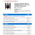 thumbnail image 2 of Automatic Transmission Filter Kit - Compatible with 1979 - 1986, 1992 - 1999 GMC K1500 Suburban 1980 1981 1982 1983 1984 1985 1993 1994 1995 1996 1997 1998, 2 of 2