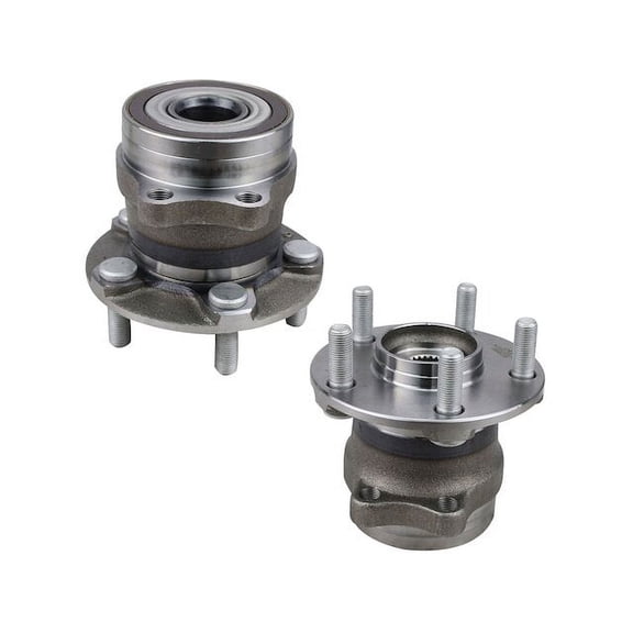 Rear Wheel Hub and Bearing Assembly - Set of 2 - Compatible with 2014 - 2018 Subaru Forester 2015 2016 2017