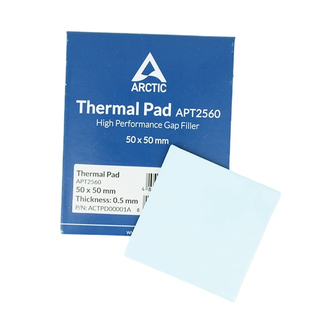 Almohadilla térmica de silicona 6.0 W / para enfriadores de CPU gráfica Disipador para computadora portátil Enfriador LED 50x50x05 mm Sunnimix Parche térmico