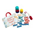 thumbnail image 3 of Tapete de actividades para el desarrollo sensorial de juguetes de pesca, regalos de cumpleaños, juego para gatear para bebés Beige, 3 of 9
