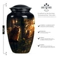 thumbnail image 2 of SUBSH Owl Urn - Cremation Urns - Cremation Urns for Human Ashes Adult Female - Funeral Urns for Adult Ashes Women - Cremation Urns for Ashes - an Urn for Ashes (10 inch Pack of 1), 2 of 2