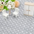 thumbnail image 4 of 160 Pcs Mini Wood Double-Sided Dollhouse Floor Tiles White Square 1/12 Scale Dollhouse Floor Tiles Miniature Wood Furniture Mini House Accessories, 4 of 5