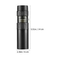 thumbnail image 1 of Monocular 1Pc Single-tube Telescope High Resolution Telescope Durable Monocular (Black), 1 of 6