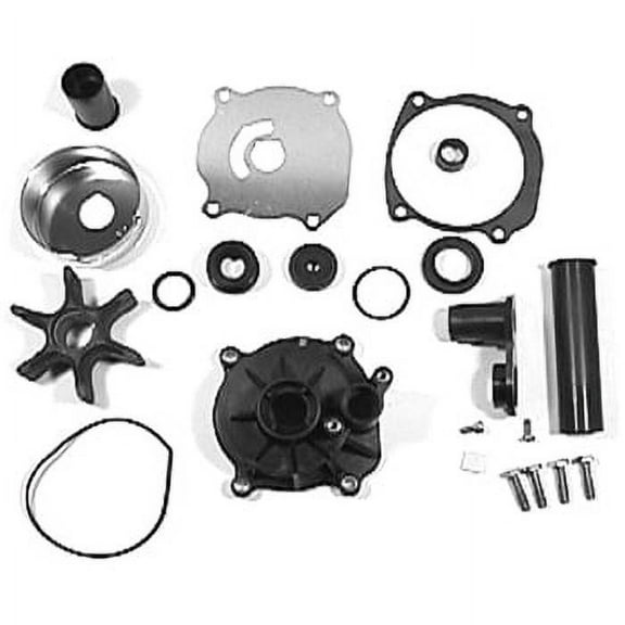 Water Pump Kit w/Housing Johnson/Evinrude 90-300hp V4V6 75/90 E-tec 3cyl No Weep Hole Pro #: 5929 X-Ref #: 435929,5001595 435929, 5001595, 9-48200