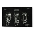 thumbnail image 2 of Epic Graffiti  "Boxing Glove, 1925 Blueprint Chalkboard Patent" Giclee Canvas Wall Art, 12"x18", 2 of 3