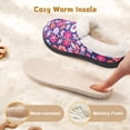 thumbnail image 5 of JOINFREE Kids Boys Girls Slippers Non-slip Fuzzy Memory Foam House Slippers, 5 of 9
