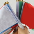thumbnail image 4 of Minkissy Event Organizers 200Pack Mini Flag Replacement Sticks Lightweight Handheld Flagpoles 15.0In, 4 of 8