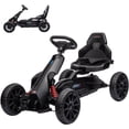 thumbnail image 2 of Acekid Ride Ons,12V Electric Drift Kart,Electric Car Toy,7Ah Battery PoweRed,35W Motor with Adjustable Speed,Safety Belt,and Shock Absorber; Maximum Load of 66 Lbs ,Black, 2 of 6