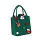 thumbnail image 2 of Bolsas de Navidad Bolsa de regalo de Navidad Bolsa de golosinas decorativas Bolsa de regalo de Navidad reutilizable con asas para fiesta de festival Verde perfecl  Bolsa de dulces de Navidad, 2 of 8