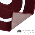thumbnail image 4 of SussexHome Pets Cat and Dog Litter Mat for Litter Box - Washable Soft Cat and Dog Feeding Mat - Paws-Kind Slip Resistant Place Mat - 2' x 3', 4 of 6