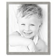 thumbnail image 2 of ArtToFrames 27" x 33" Classic Silver Picture Frame, 27x33 inch Silver Wood Poster Frame (WOM-4926), 2 of 7