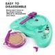 thumbnail image 3 of Children's DIY soft clay student hand spinning pottery machine thinking clay toy clay set ceramics without firing, 3 of 5