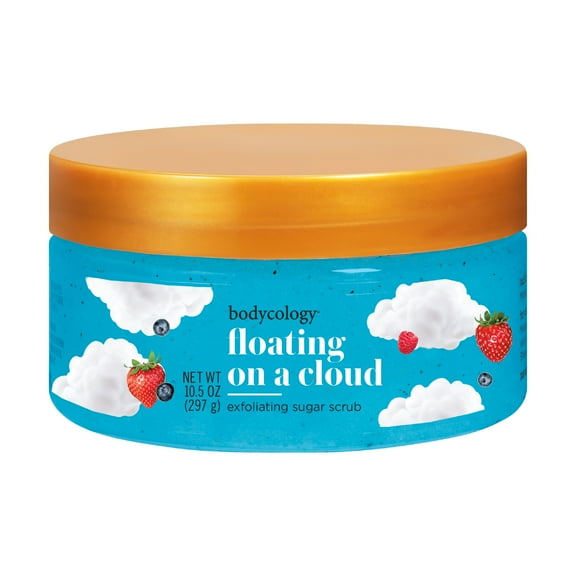 Bodycology Exfoliating Sugar Scrub, Floating on a Cloud, 10 fl oz