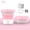 Pink, variant on Jinyi Portable Washing Machine, 4.5L Foldable Mini Washing Machine, For RV-Pink