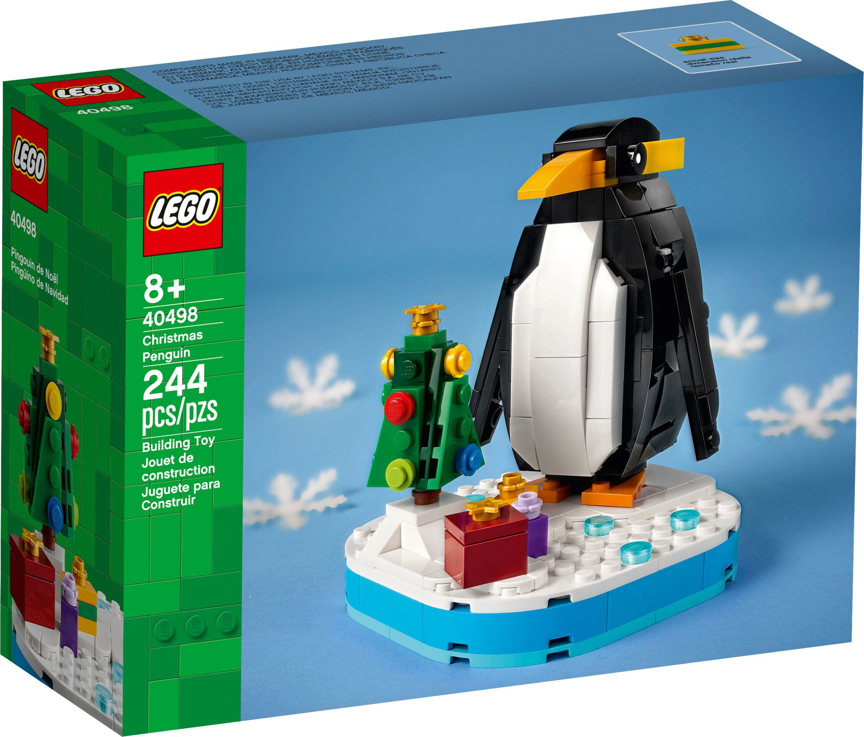 Trivial Lys Tæl op LEGO Christmas Penguin 40498 - Walmart.com