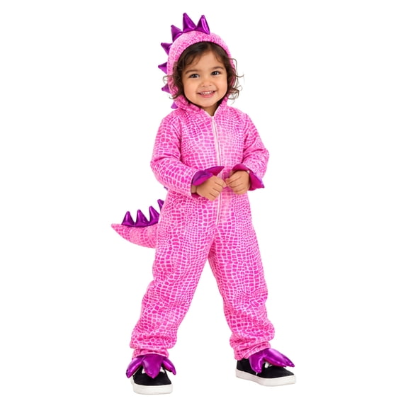 Girl's Toddler Terrific T-Rex Dinosaur Costume