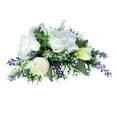thumbnail image 3 of Peineta de flores para tocado, tela, suministro floral Blanco verde, 3 of 9