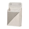 thumbnail image 1 of Bolsa de almacenamiento para colgar en pared, cesta colgante plegable multiusos, organizador para dormitorio con bolsillo para oficina, apartamento Gris, 1 of 8