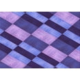 thumbnail image 1 of Ahgly Company Machine Washable Indoor Rectangle Transitional Purple Amethyst Purple Area Rugs, 4' x 6', 1 of 7