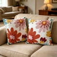 thumbnail image 5 of Sanmadrola Throw Pillow Covers Embroidered 18x18'' Boho Decorative Pillow Cover for Living Room Couch Sofa Bed Home Decor, 5 of 9