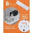 thumbnail image 1 of Tira de alimentación con protector contra sobretensiones ECHOGEAR con, 1 of 2