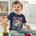 thumbnail image 3 of Bad Two The Bone 2nd Birthday Boy Shirt – NH2 Creative Cool Skull Toddler Birthday Outfit for 2 Year Old Boy, 3 of 4
