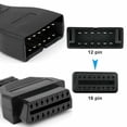 thumbnail image 4 of 12 Pin OBD1 to 16 Pin OBD2 Convertor Adapter Cable for GM Diagnostic Scanner US US, 4 of 12