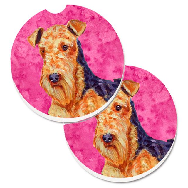 Ensemble de Sous-Verres de Voiture Porte-Gobelet Rose