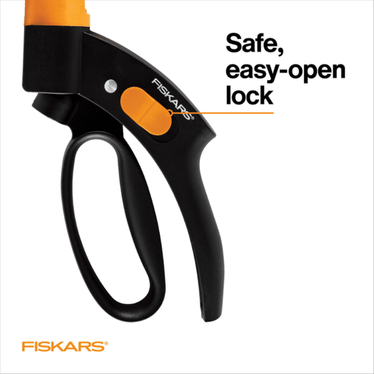 Fiskars Shear Ease Grass Shears, 5" Stainless Steel photo 3