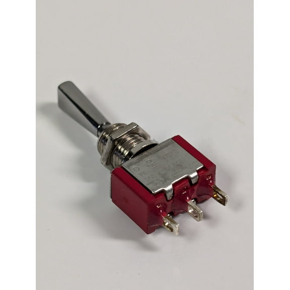 MINIATURE SPDT TOGGLE SWITCH (On-Center Off-Momentary-On)