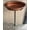 Bronze, variant on SPECSTAR Oval Bird Bath Bowl with Metal Stake, Outdoor Freestanding Birdfeeder, Capacity 1.3 Gallons, 4-Pronged Base, Bronze