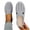 Gray, variant on Fnooota Womens Slip on Sneakers, Casual Non Slip Summer Mesh Walking Shoes Gray Size 9