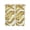 Gold, variant on Kitchen Curtains 54 Inches length, Burnt Orange Waves Window Treatment Curtain Drapes, Ombre Sea Ripples Shabby Beach Decorative Window Curtains for Bedroom Cafe, 52"x54", 2 Panels
